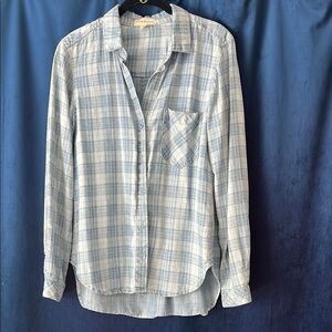Blue Plaid Women’s Shirt